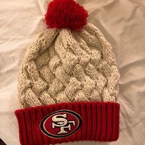 49ers beanie worn once